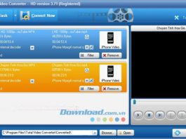 Phần mềm chuyển đổi Video Total Video Converter