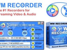 Thu lại các chương trình trực tuyến WM Recorder 14