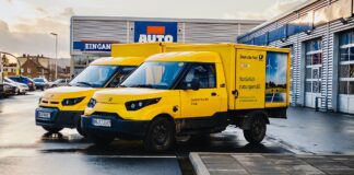 Giấy phép bưu chính cho xe tải vào phố